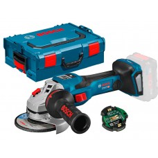  BOSCH GWS 18V-15 SC leņķa slīpmašīna SOLO L-boxx